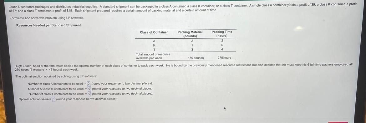Leach Distributors Packages And Distributes Industrial Supplies A Standard Shipment Can Be Packaged In A Class A Contai 1