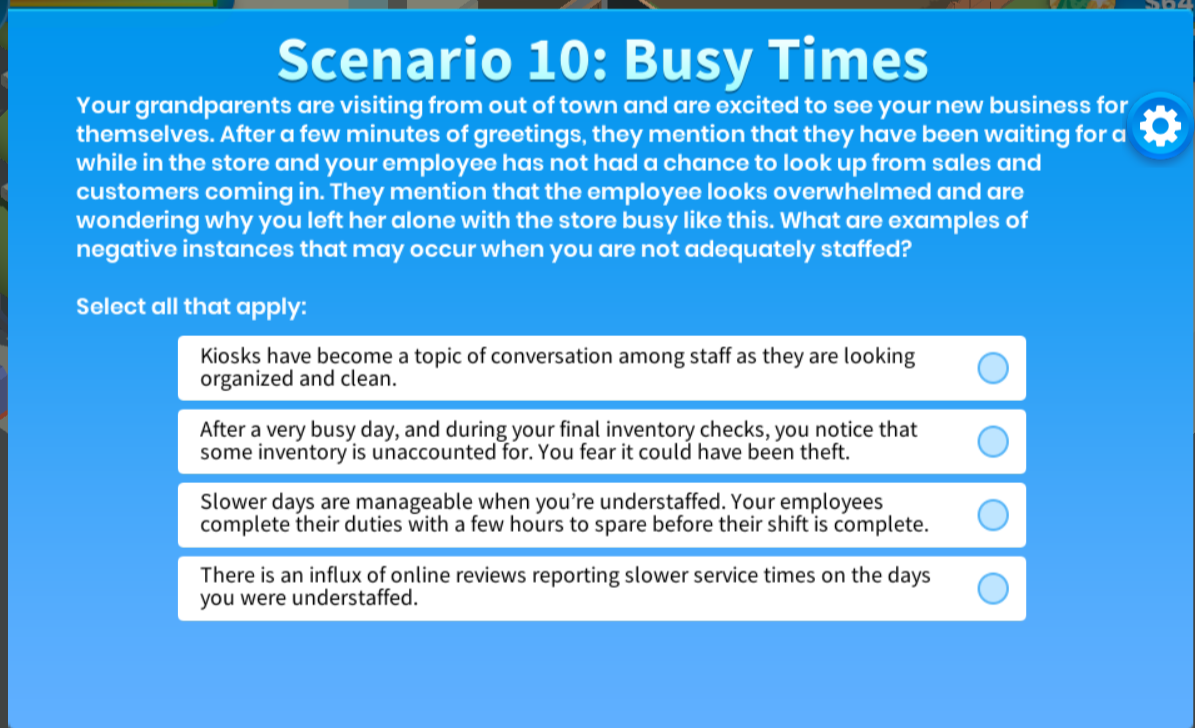 Scenario 10 Busy Times Your Grandparents Are Visiting From Out Of Town And Are Excited To See Your New Business For The 1
