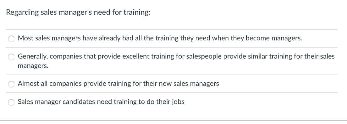 Regarding Sales Manager S Need For Training Most Sales Managers Have Already Had All The Training They Need When They B 1