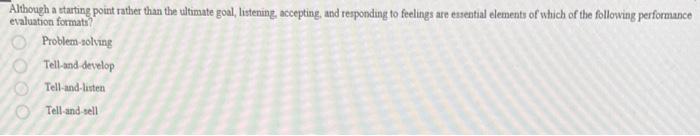 Although A Starting Point Rather Than The Ultimate Goal Listening Accepting And Responding To Feelings Are Essential 1
