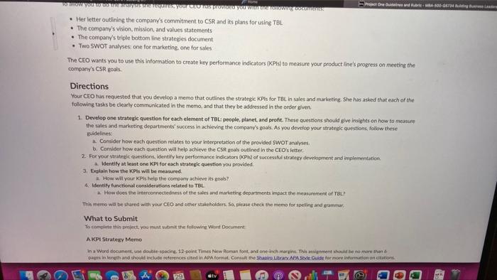 Listen Competency In This Project You Will Demonstrate Your Mastery Of The Following Competency Determine The Impact 2