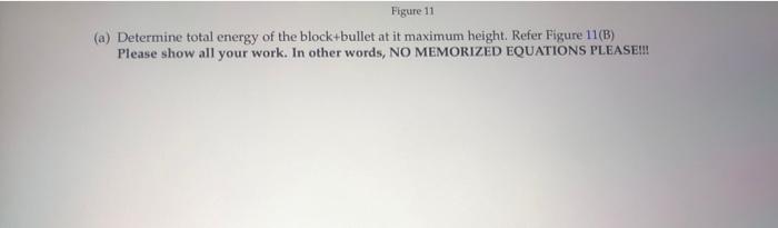 14 20 Points A Ballistic Pendulum Consists Of A Stationary Wooden Block Of Mass M 4 94 Kg Suspended From A String O 2