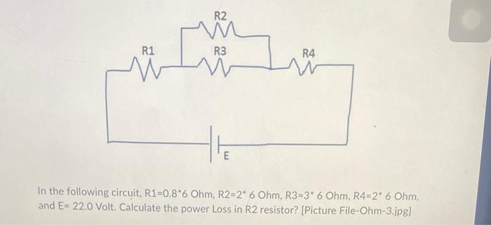 Ohm R5 20 Ohm And E 20 Volt Calculate The Current In R5 Resistor 2 In The Following Circuit R1 42 7 Ohm R2 2 7 5 4