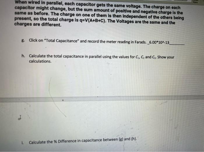 Please Answer Parts H And I 2