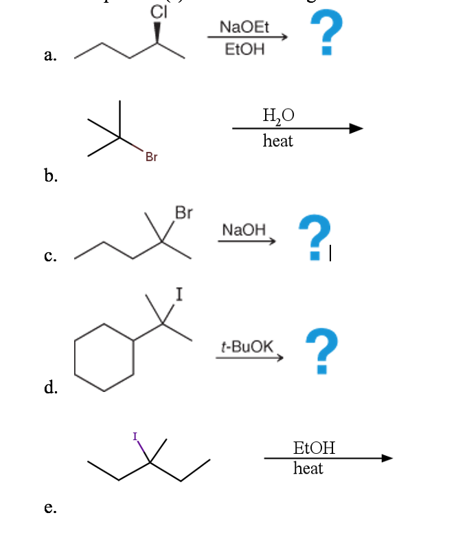 13 Predict The Product S Of The Following Reactions And Identify The Major And Minor Products 1