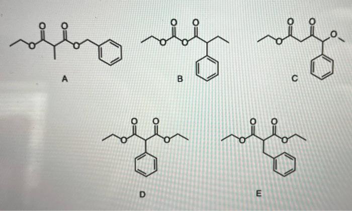 2 Assign Each Peak With Corresponding Structural Aspects For Each Problem 3 Draw The Chemical Structures Of Your Fina 2