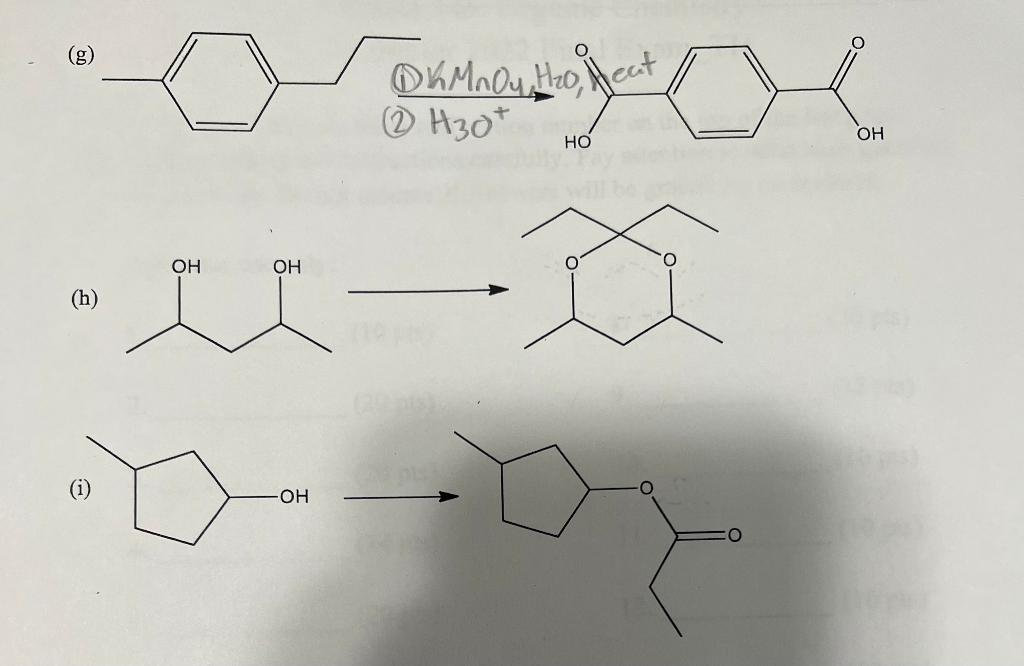 What Reagents Do I Need To Form The Product 1