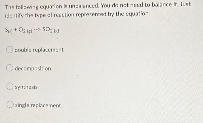 Classify The Following Reaction More Than One Answer May Apply Kci Aq Agno3 Aq Agcl S Kno3 Aq Single Re 5