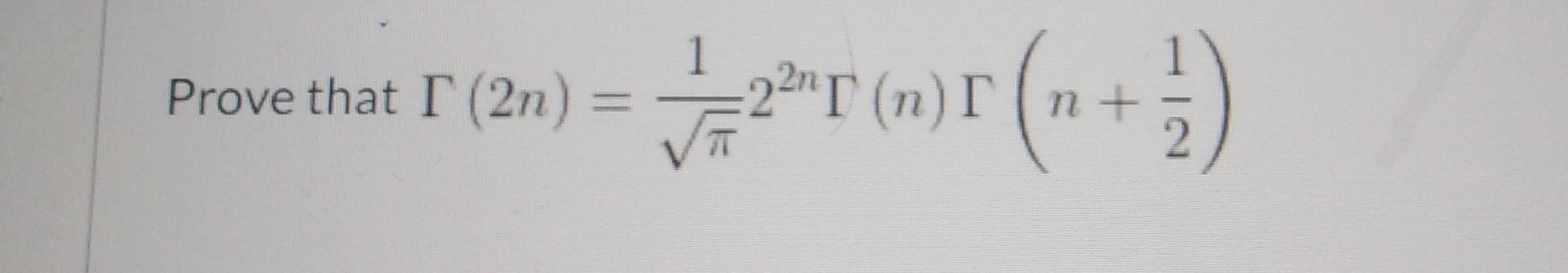 Prove That I 2n 15 22n1 N N R 3 1