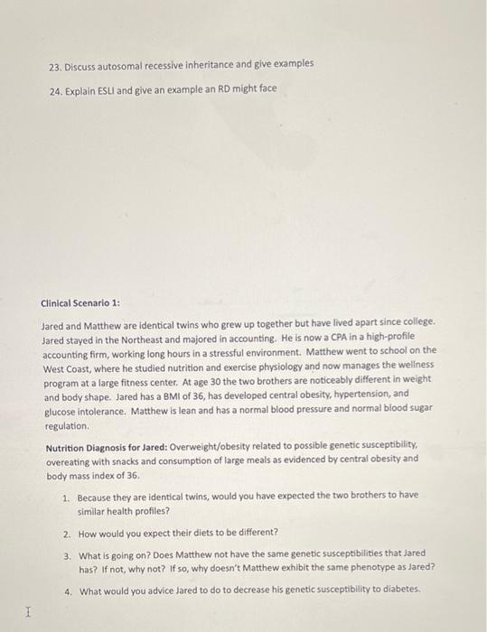 Chapter 5 Worksheet Nutritional Genomics 1 Is The Study Of The Structure And Function Of Proteins In Living Organisms 3