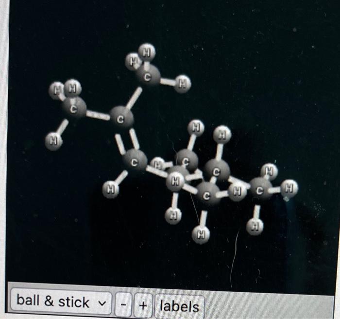 Convert The Structure Below To A Skeletal Drawing Ball Stick You Do Not Have To Consider Stereochemistry You Do 2