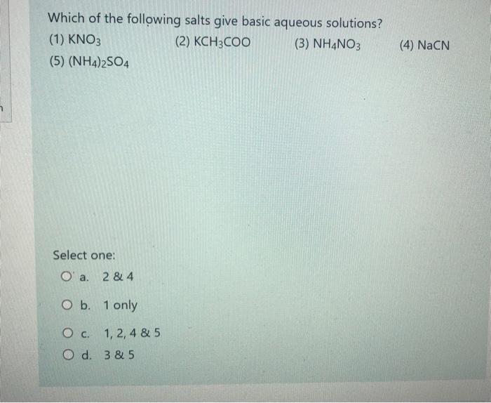 Determine The Molar Ratio Of Base To Acid In A Buffer Solution Of Ph 9 5 Pka For The Weak Acid 9 10 Report Your Ans 4