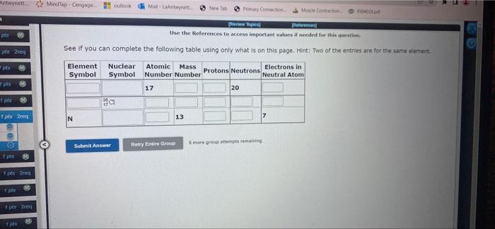 Review Topics References Use The References To Access Important Values If Needed For This Question See If You Can C 2
