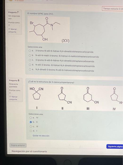 Name Of The Following Structures 1