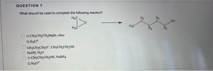 Question 5 Which Best Describes The First Step Of The Mechanism Of The Reaction Below H C 20000 0000 Ch Mgbr Ch3 Ch3m 2