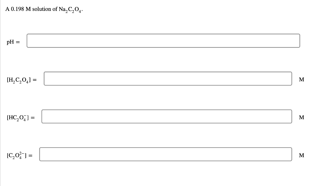 Calculate The Concentrations Of All Species In A 0 330 M Na So3 Sodium Sulfite Solution The Ionization Constants For 2