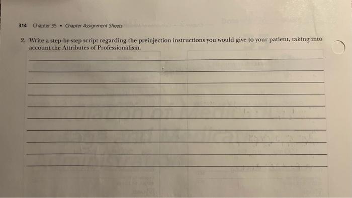 Attributes Of Professionalism 1 Have You Ever Been Given A Shot Do You Remember How You Felt Just Before The Injection 2