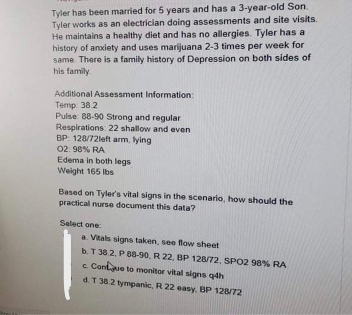 Tyler Has Been Married For 5 Years And Has A 3 Year Old Son Tyler Works As An Electrician Doing Assessments And Site Vi 1