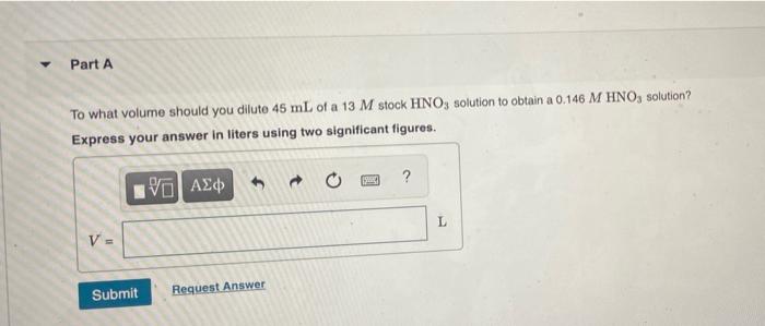 Part A How Many Grams Of Ch3oh Must Be Added To Water To Prepare 375 Ml Of A Solution That Is 5 50 M Ch Oh O 55 0 G O 1 2