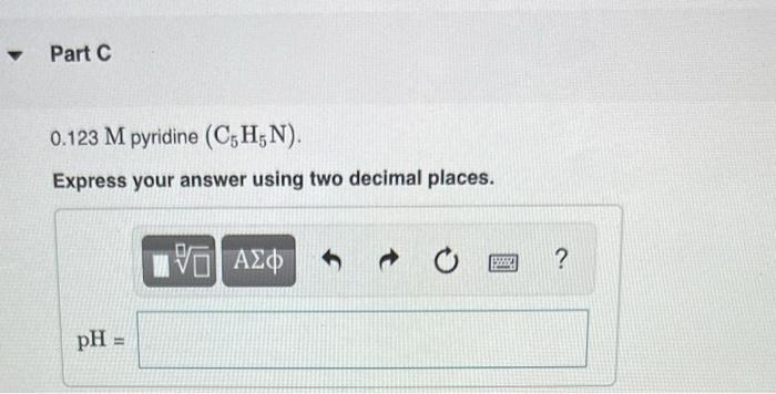 Calculate The Ph Of Each Of The Following Solutions Ka And K Values Are Given In Appendix D In The Textbook 9 3x10 4