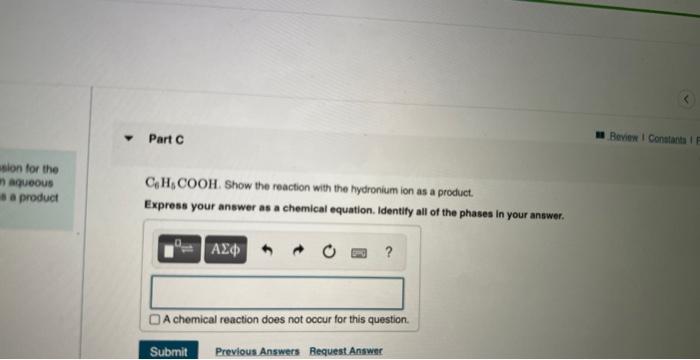 Write The Chemical Equation And The K Expression For The Acid Dissociation Of Each Of The Following Acids In Aqueous So 2