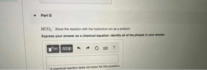 Write The Chemical Equation And The K Expression For The Acid Dissociation Of Each Of The Following Acids In Aqueous So 4