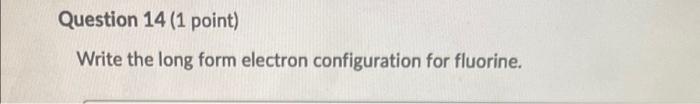 Question 1 1 Point How Can Oxidation Numbers Help You Determine A Redox Reaction When Are Oxidation Numbers Used Inst 11