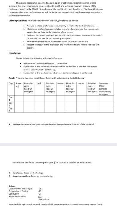 This Course Capacitates Students To Create A Plan Of Activity And Organize Science Related Seminars That Gives Emphasis 1