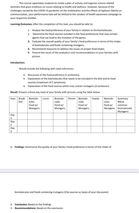 This Course Capacitates Students To Create A Plan Of Activity And Organize Science Related Seminars That Gives Emphasis 2