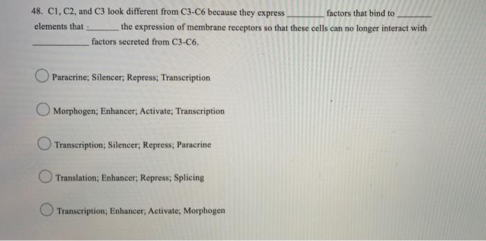 Figure 6 Use The Figure To Answer Questions 47 48 C1 C2 C3 6 C7 47 While Cervical C Vertebra 1 C2 And C7 S 3