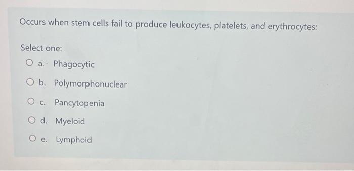 The Immune System Is Specialized To Defend The Body Against Select One O A Phagocytes O B Antigens O C Monocytes O 3