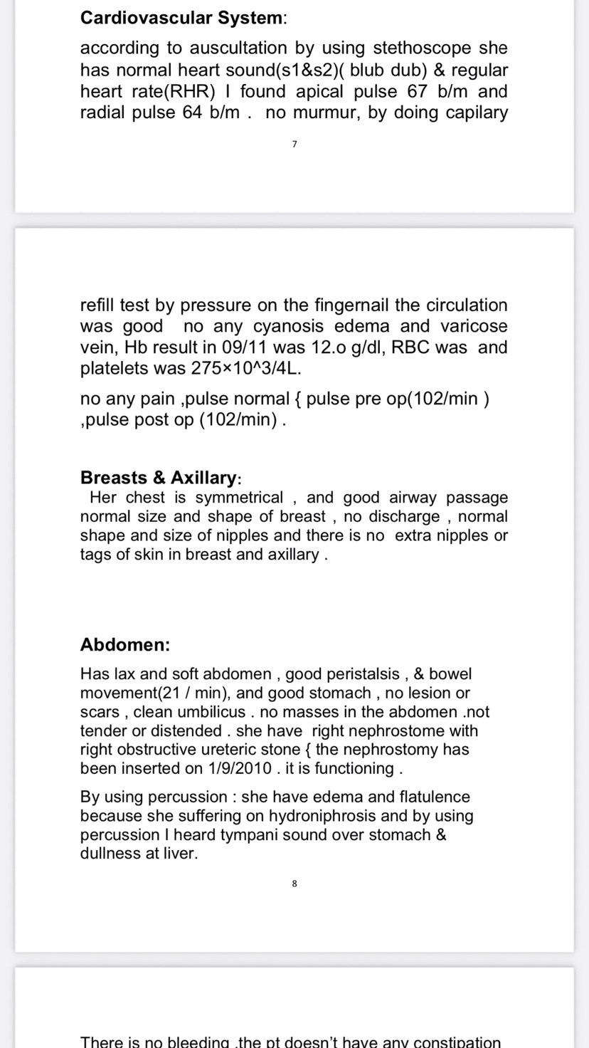 I Want The Physical Assessment From Head To Toe For A Pt Who Looks Normal Except That He Is Bald And Had Constipation 1