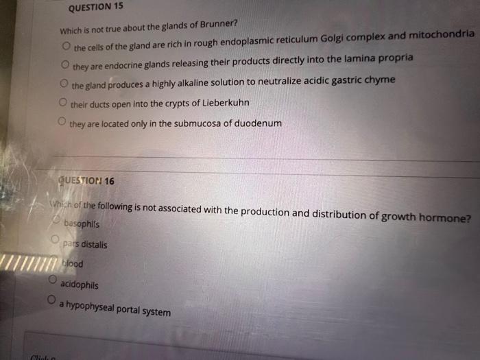 Question 1 Which Of The Following Is Noqproduced By Hepatocytes Albumins Prothrombin O Bile Lipoproteins Secretin Quest 8