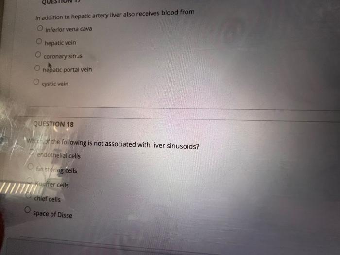 Question 1 Which Of The Following Is Noqproduced By Hepatocytes Albumins Prothrombin O Bile Lipoproteins Secretin Quest 9