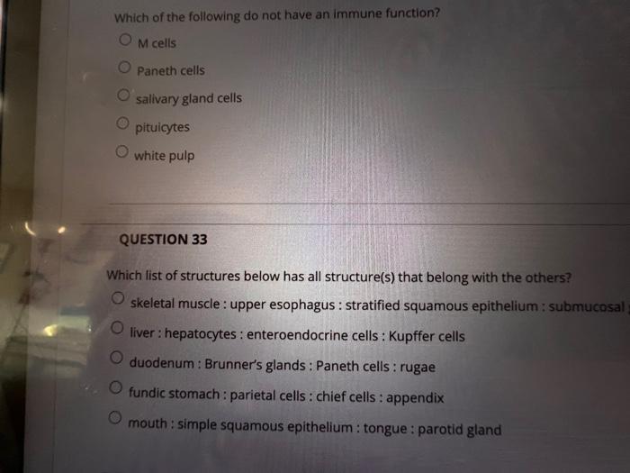 Which Of The Following Is Not A Function Of Liver O Bile Production Detoxication Secretin Production Storage Of Blood L 2