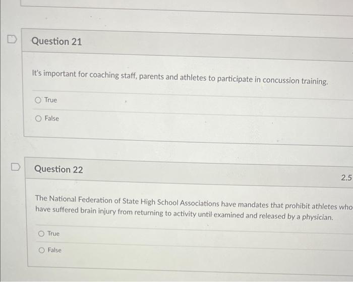 Question 1 An Important First Step In Helping An Athlete Recover From A Solar Plexus Spam Is O Loosen Restrictive Cloth 5