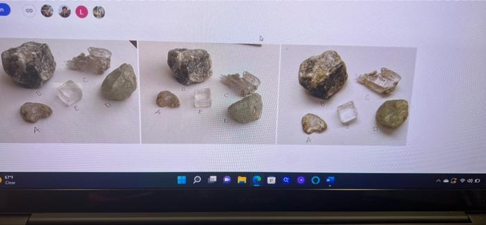 Ure 22675 Aignment 26844139module Tue Id 65715545 Ype Here Type Here Name Mineral Descriptions How Good Are Yours 3