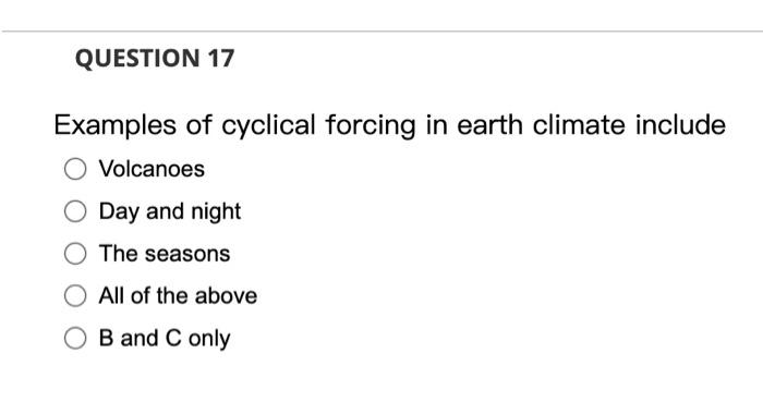 Question 15 The Following Is A List Of Competing Hypotheses For What Might Have Caused The Observed Warming Globally Sin 2