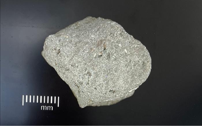 3 Use The Accompanying Chart To Enter The Properties Of The Numbered Mineral Specimens And Determine Their Names 8 B 4