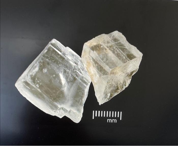 3 Use The Accompanying Chart To Enter The Properties Of The Numbered Mineral Specimens And Determine Their Names 8 B 6
