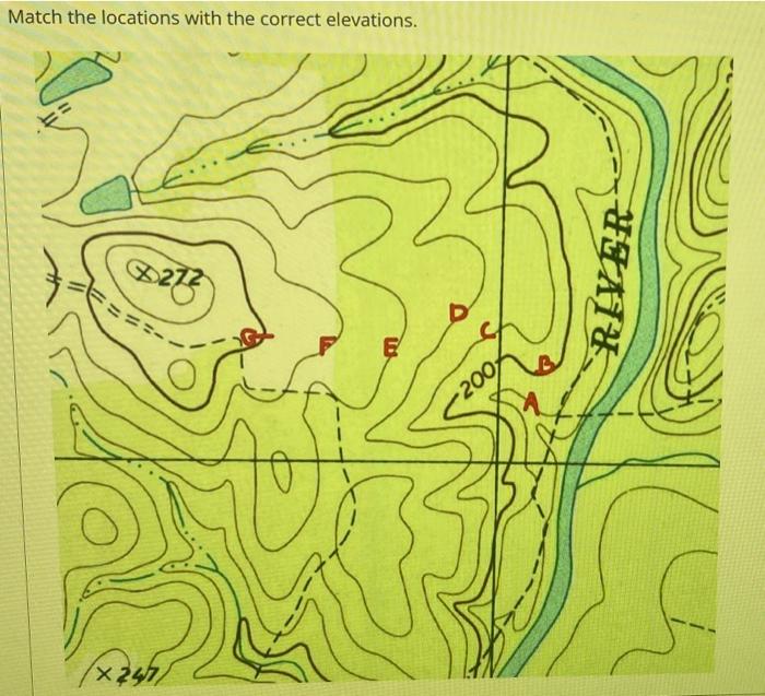 Match The Locations With The Correct Elevations 273 X247 2007 Tatu Match The Locations With Their Correct Elevation 1