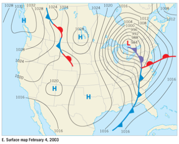 Focus On North Texas On Each Of The Maps And Escribe The Following Weather Condition 1 Surface Weather On Figure 1 Figu 1