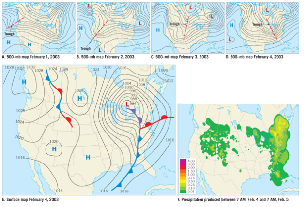 Focus On North Texas On Each Of The Maps And Escribe The Following Weather Condition 1 Surface Weather On Figure 1 Figu 4
