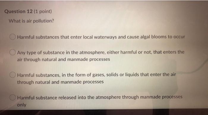 Question 11 1 Point What Mode Of Heat Transfer Produces Prevailing Winds Conduction Convection Radiation None Of The 2