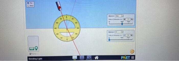 1 Turn On The Laser By Clicking On The Red Button Click On The Protractor And Drag It Into The Screen To Use To Measur 2