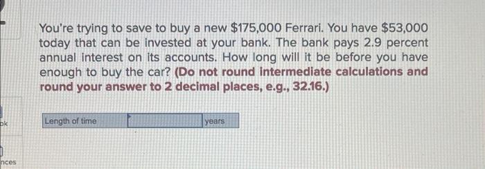 Assume The Total Cost Of A College Education Will Be 235 000 When Your Child Enters College In 18 Years You Presently 2