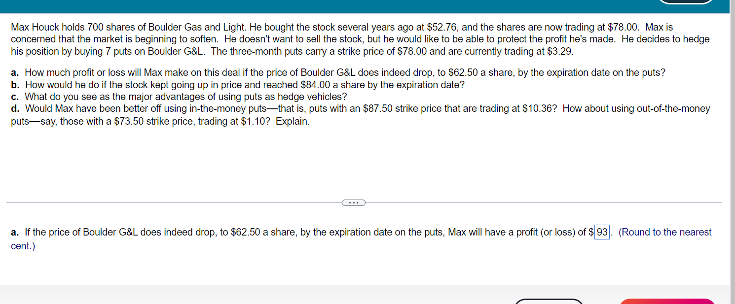 Max Houck Holds 700 Shares Of Boulder Gas And Light He Bought The Stock Several Years Ago At 52 76 And The Shares Are 1