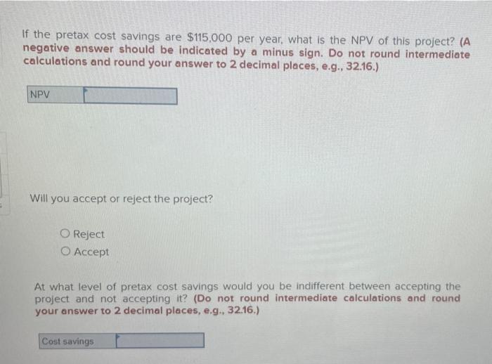 Tr Your Firm Is Contemplating The Purchase Of A New 575 000 Computer Based Order Entry System The System Will Be Depre 2