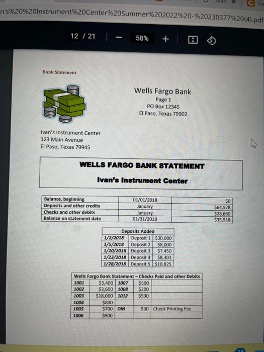 Part Four And Five Ending Balance In T Accounts For Cash Account Is 21 790 00 8