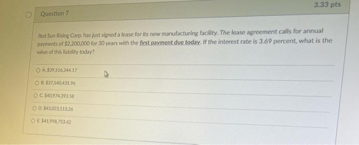 D Question 5 Your Employer Contributes 65 At The End Of Each Week To Your Retirement Account The Account Will Earn A W 2